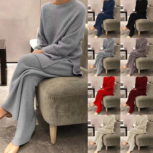 Women knitted sweater suit - knitted,