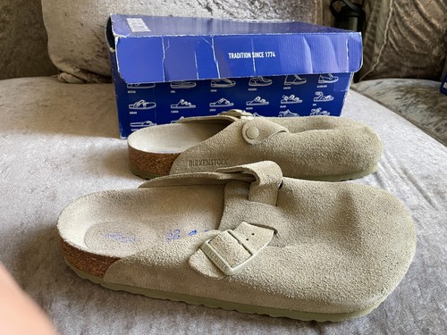 Birkenstock boston suede - birkenstock,