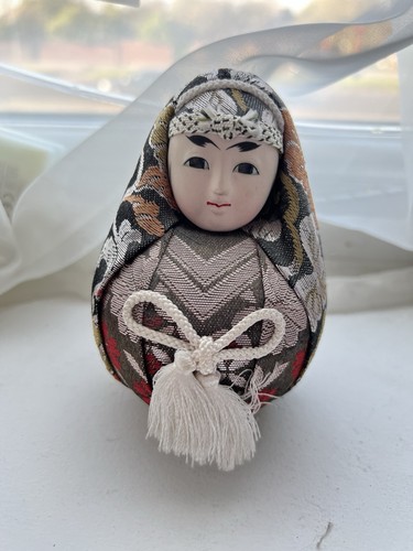 J0705 vintage nishiki daruma - nishiki,