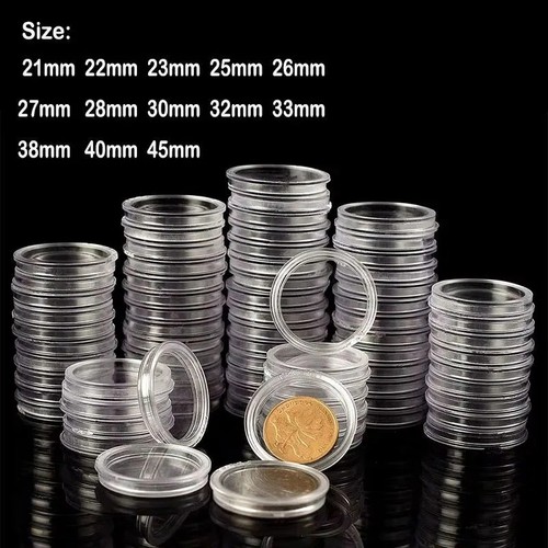 100pcs coin cases - cases, capsules