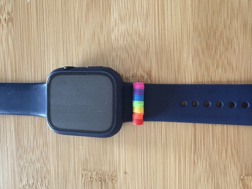 Gay pride apple watch charm - gay,