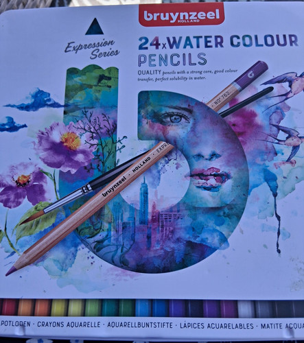 Watercolour pencils set - watercolour,