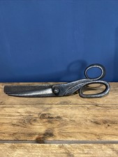 Large Snub Nose Antique Drapers Scissors, Leather Scissors, shears  