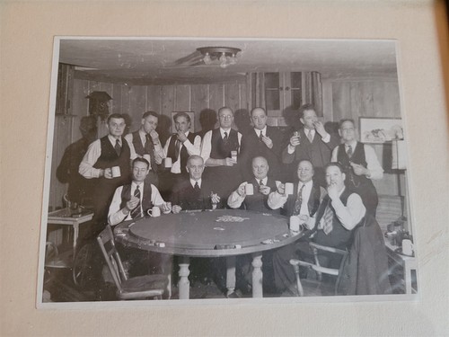 Vintage framed photo some - photo, of