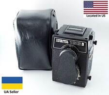Vintage LOMO LUBITEL 166B TLR CAMERA with bag, 120 film format