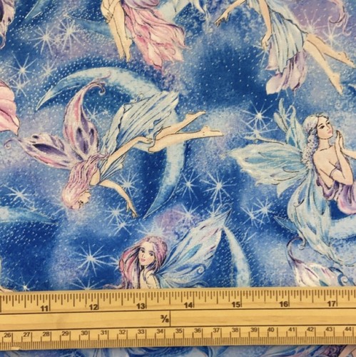 Fat quarter fairytales fairies - quarter,