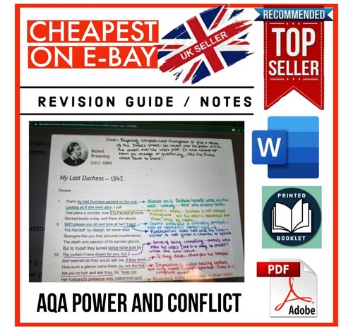 Aqa gcse annotated - gcse, english