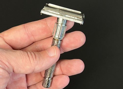Vintage twist open safety - twist-to-open,