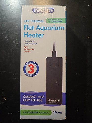 Flat aquarium heater - flat,