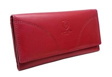 Ladies Designer J Wilson Genuine Leather Wallet Women Quality Clutch Purse Card 