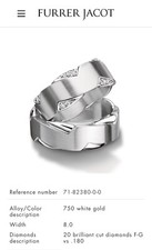 Furrer Jacot 18ct White Gold