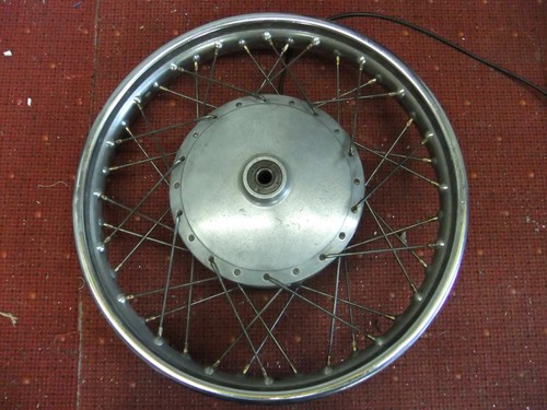 Norton complete front wheel