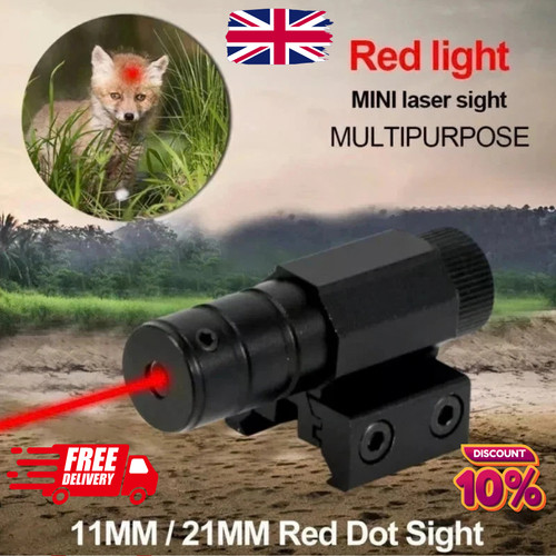 Red laser dot sight scope - dot,