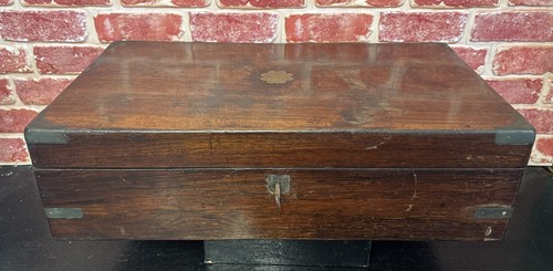 Antique large mahogany - mahogany, brass