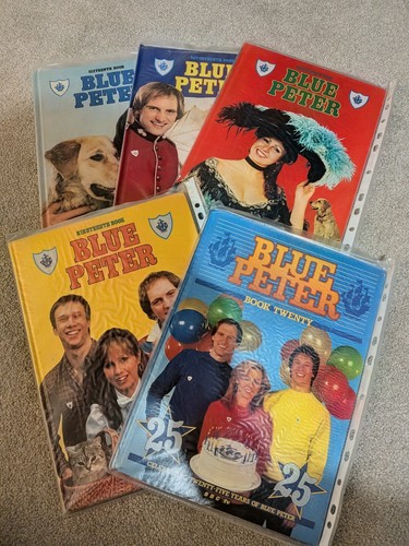 Vintage bbc blue peter - bbc, annuals