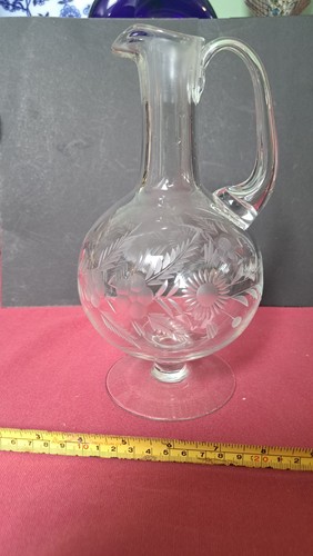 Stunning victorian etched - stunning,