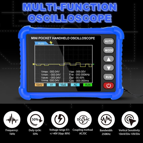 Handheld digital oscilloscope - digital,