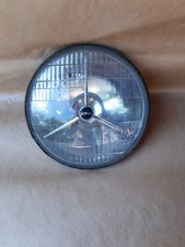 Vintage Lucas P700 Headlamp Headlight 7" 554301 GOOD GLASS Just Needs Cleaning 