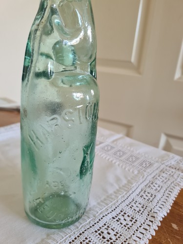 Antique green glass codd