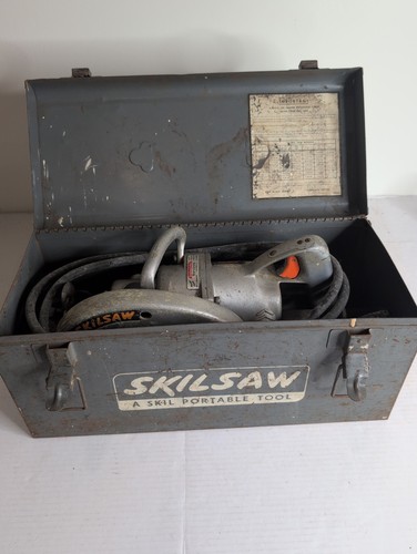 Vintage skilsaw model - vintage, in