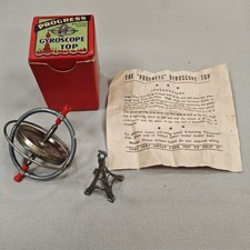 Vintage Gyroscope Top Toy by