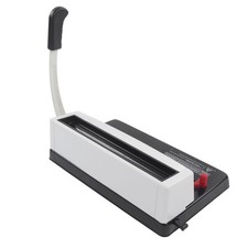 New Spiral Coil Binding Machine Humanized Handle Round Hole Punch Wire Binder