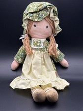 Amy Ragdoll Friend Of Holly Hobbie Knickerbocker Toy 70s Vintage