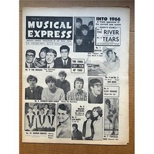 VARIOUS 1965 NME MAGAZINE DECEMBER 31 1965 - AN APPRAISAL OF THE POP SCENE INTO 