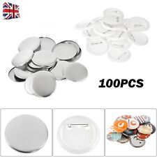 100 Sets Blank Button Making