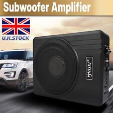 Car Slim Underseat Subwoofer Audio Sub Speaker Active Amplifier 10''600W Bass UK