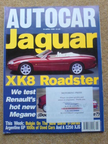 Autocar jag xk8 - autocar, roadster