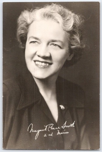 Margaret chase smith rppc 2nd - smith,