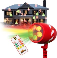 Star Shower Slide Show Christmas LED Projector, AS SEEN ON TV, Showcase Your