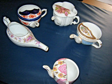 5 x Vintage Invalid Feeding Cups, VGC