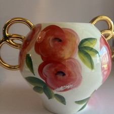 Anthropologie Home Elizabeth Vase - Watercolor Garden