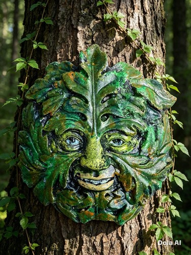 601 green man greenman - 601,