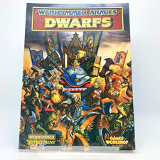 Dwarfs Army Rulebook - 4th Edition - Warhammer Fantasy Games Workshop M1997