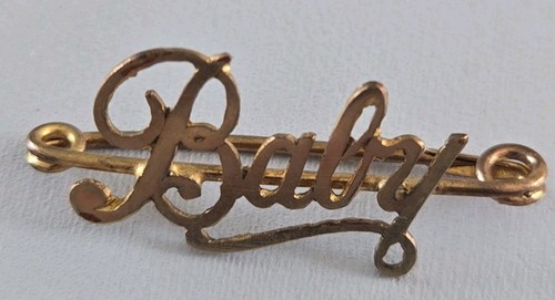 Victorian gold tone - tone, baby