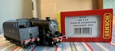 Hornby R2249 - OO Gauge, LMS 2-8-0 Weathered Class 8f loco & tender, runs well.