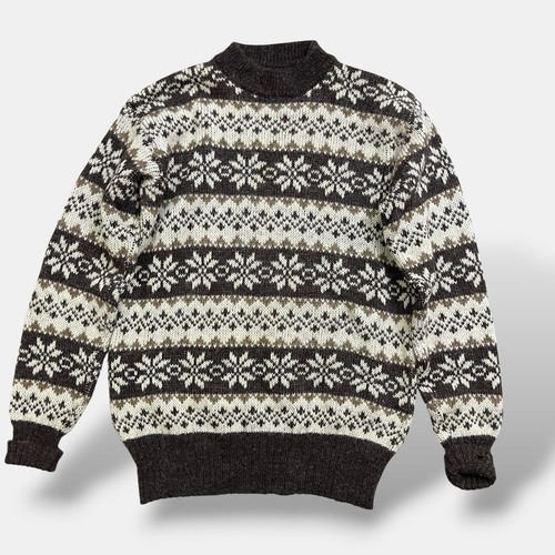 Vintage fana knit wool jumper - fana,