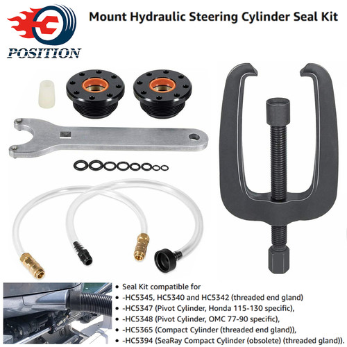 Hydraulic steering cylinder - hydraulic,