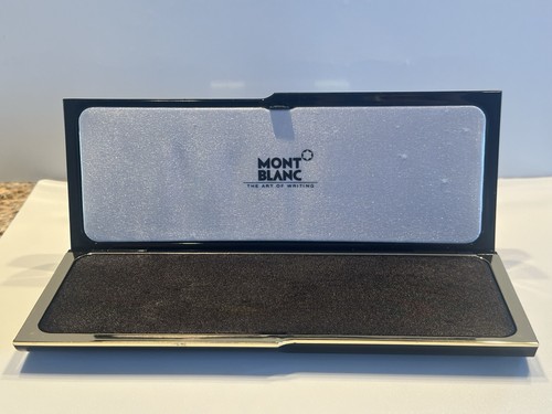 Montblanc black pen - pen, box