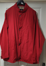 Vintage Burberry London Coat Jacket Lightweight Windbreaker Mens 2XL Extra Large