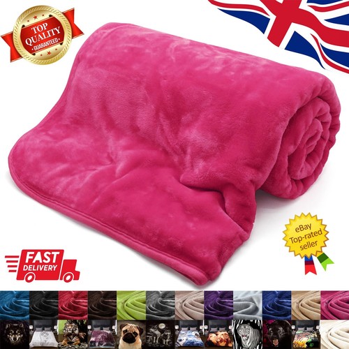 Luxury faux fur - blanket, bed