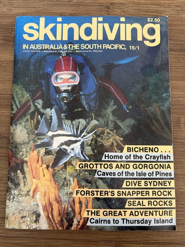 Skindiving magazine feb march - skindiving, feb/march