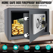 Large strong steel safe - strong, key