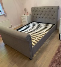 Next Grey westcott Bed Frame Double