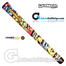 Haines Golf Loudmouth Tags Limited Edition Grips - Graffiti x 3