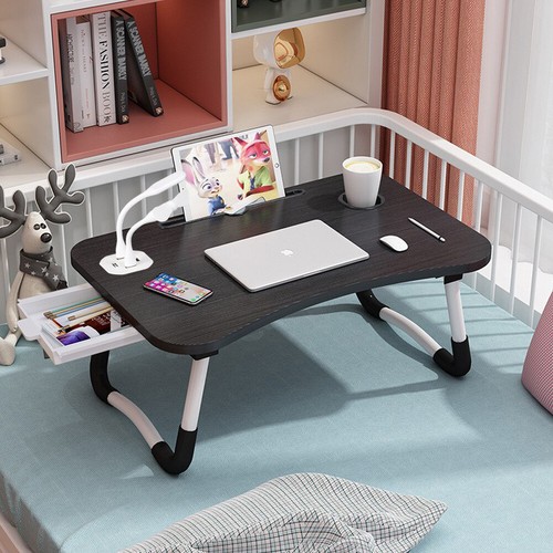 Led fan folding laptop table - led,