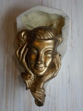 Large Mask Plaque Silicone Rubber Mould